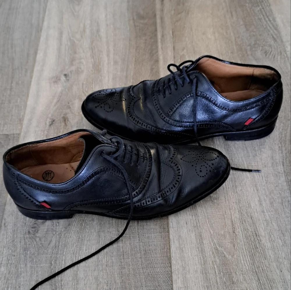 MARC JOSEPH Black Dress Shoes - Picture 3 of 11